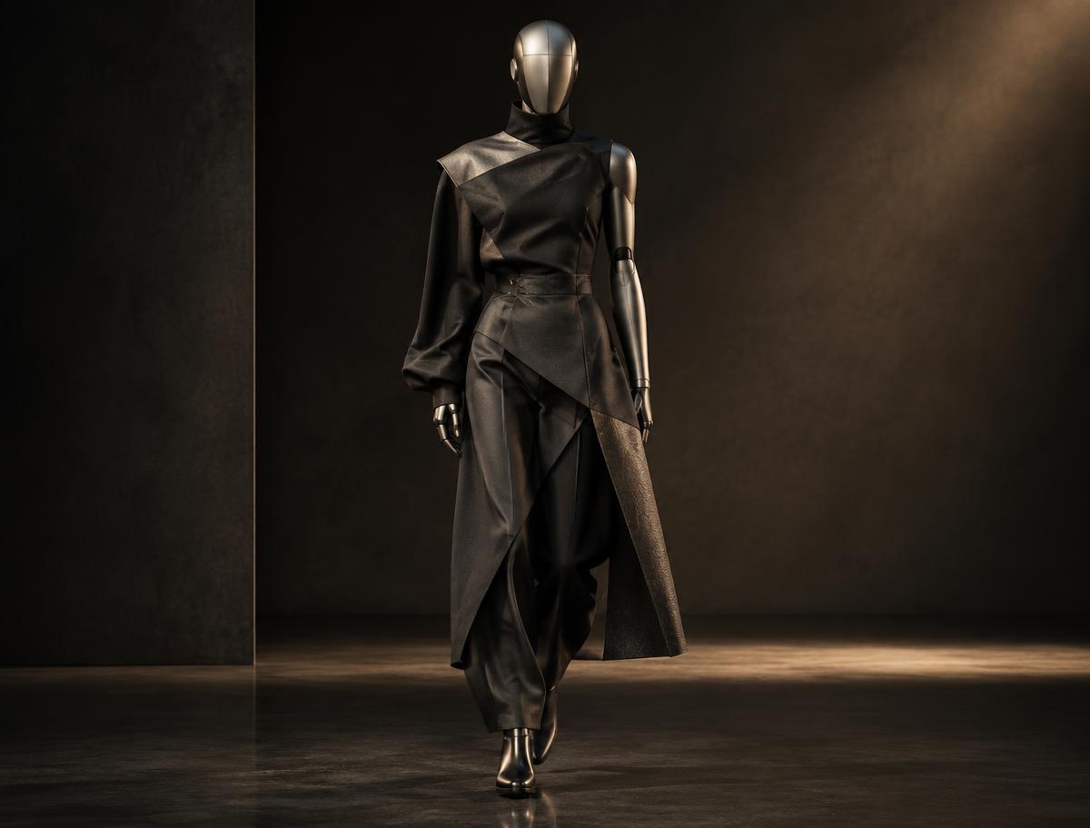 Original TINLAD runway robot-fashion concept